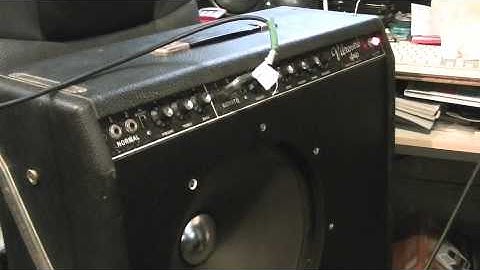SRV Fender Vibroverb 1964 original - Mod by River Band Workshop
