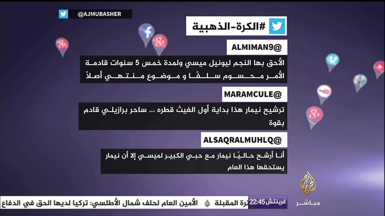 تغريدات .. #الكرة_الذهبية