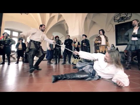 Hamlet - prince of Denmark rapier and dagger fight #action #movie #stunt