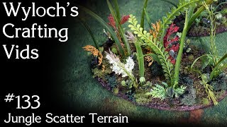 How to Make Jungle Scatter Terrain for Warhammer 40k, Dungeons and Dragons