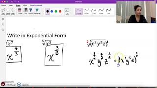 Rational Exponents: Radical vs Exponential Form
