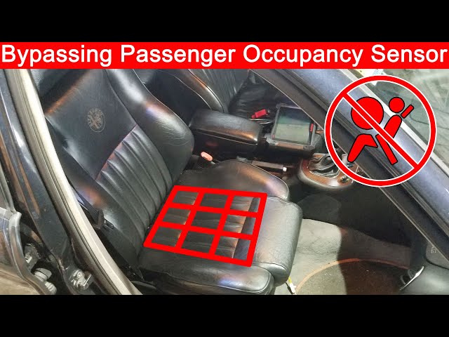 Audi A6 passenger side airbag seat occupancy sensor bypass emulator .