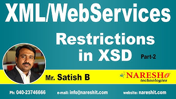 Restrictions in XSD - Part 2 | XML Tutorial | Satish B