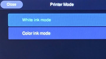 How to Change the Ink Mode on the SureColor F2270 I 2 Easy Steps