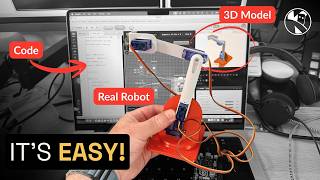 It actually works - 3D model to Real robot