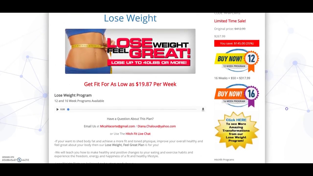 fitland Lose Weight Online Personal Training Program