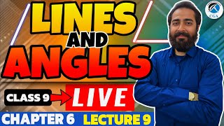 Class 9 Maths Chapter 6: Lines &amp; Angles – Lecture 9 | Live by Vivek Jha | CGA 9th &amp; 10th