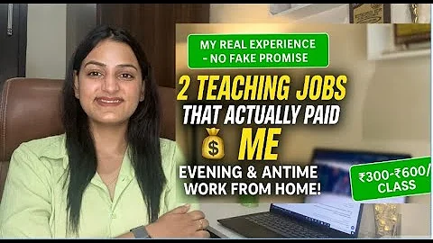 My Experience: 2 Part-Time Teaching Jobs That Actually Paid | Still Relevant in 2025! #remote 