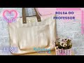 Bolsa do Professor - Pasta Notebook Aula Completa e Gratuita