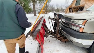 QUICK + EASY DIY Steel Snow Plow Pipe : Damage Free Plowing!!