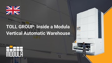 TOLL GROUP: Inside a Modula Vertical Automatic Warehouse