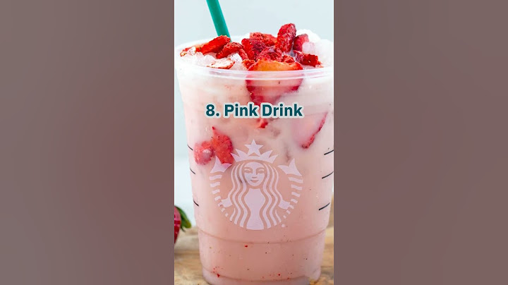 Top 10 Starbucks Drinks Revealed