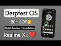 Derpfest OS For Realme XT. Install Android 12L Derpfest OS On Realme XT. Full Review + Installation🔥