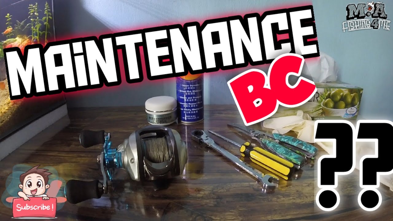 How to basic service BC Baitcasting Reel?? | Cara servis BC [ MA#29 ]
