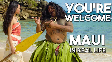 ¿Cuánto mide papá Moana?