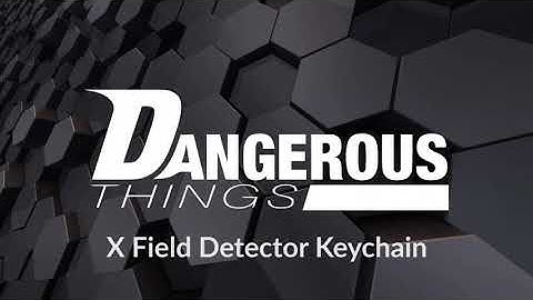 X Field Detector Keychain