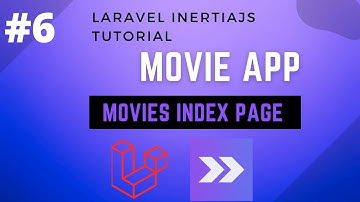 #6 Laravel Inertia Movie App | Movie Index Frontend | Laravel Tutorial