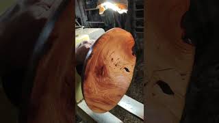 Peça em Canela-do-brejo #homedecor #decoração #DesignOrgânico #woodturning #madeirabrasileira