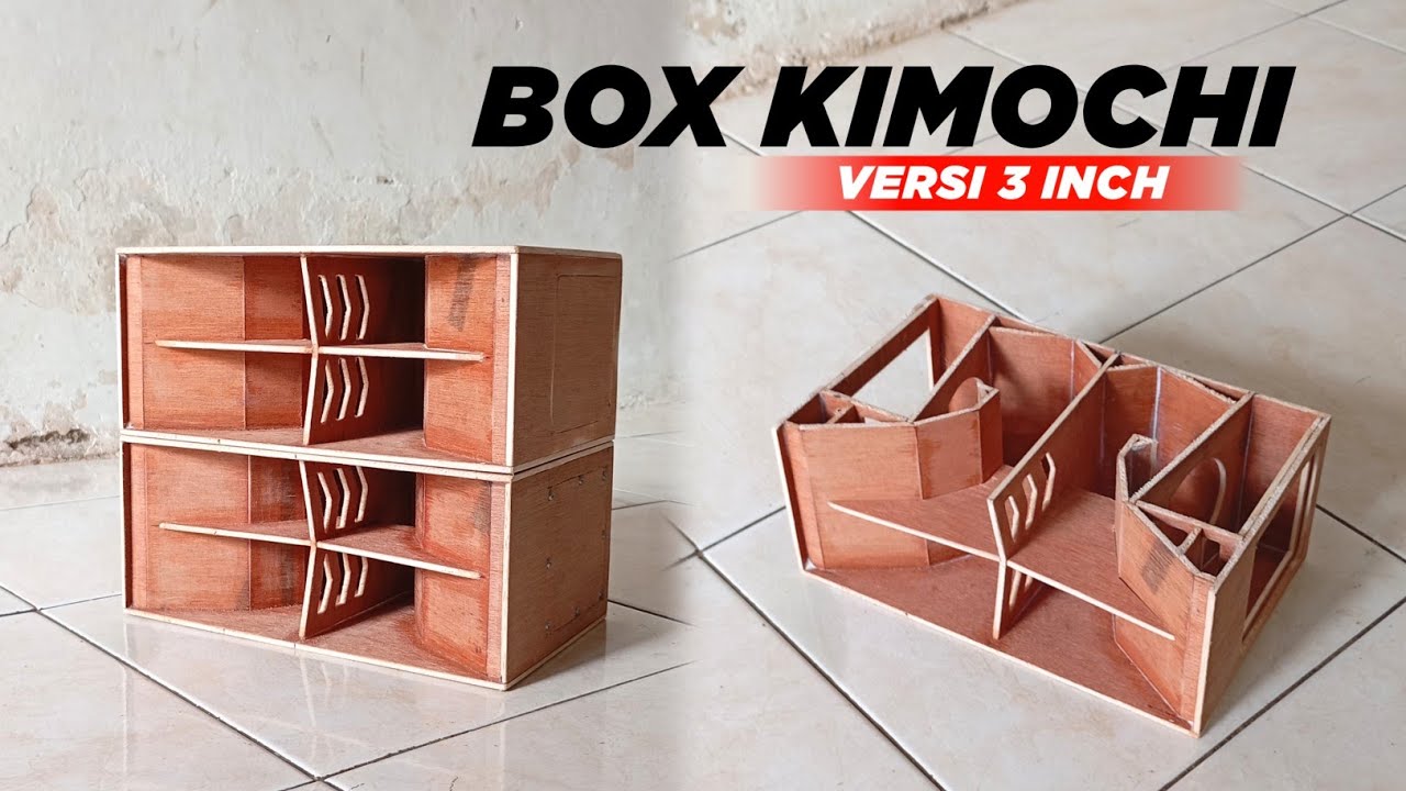 CARA MEMBUAT BOX KIMOCHI BREWOG VERSI 3 INCH‼️ LENGKAP SKEMA UKURANNYA