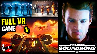 Star Wars Squadrons is MORE than you expected  - New Footage, Trailer, VR Support!