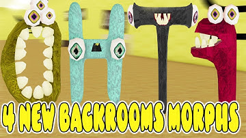 Backrooms Morphs - ALL 4 NEW MORPHS - UPDATE