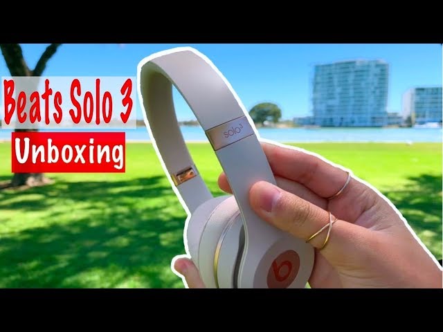 Beats Solo 3 Unboxing in 2019