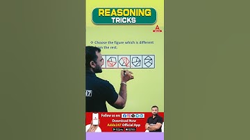 Non verbal Odd one OUT Trick🔥 #reasoningintelugu #viralvideo #trending #adda247telugu