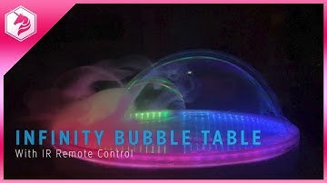 Tutorial Intro: Infinity Mirror Bubble Table with IR Control and CircuitPython #adafruit
