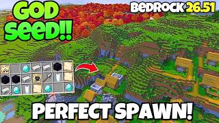🔥[GOD SEED] for MINECRAFT BEDROCK 26.51 update!