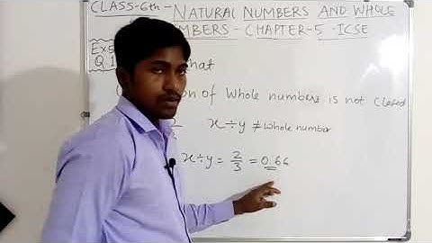 Q.1 - Ex.5(D) - Natural Numbers and Whole Numbers - ICSE Maths Class 6th - Chapter 5.
