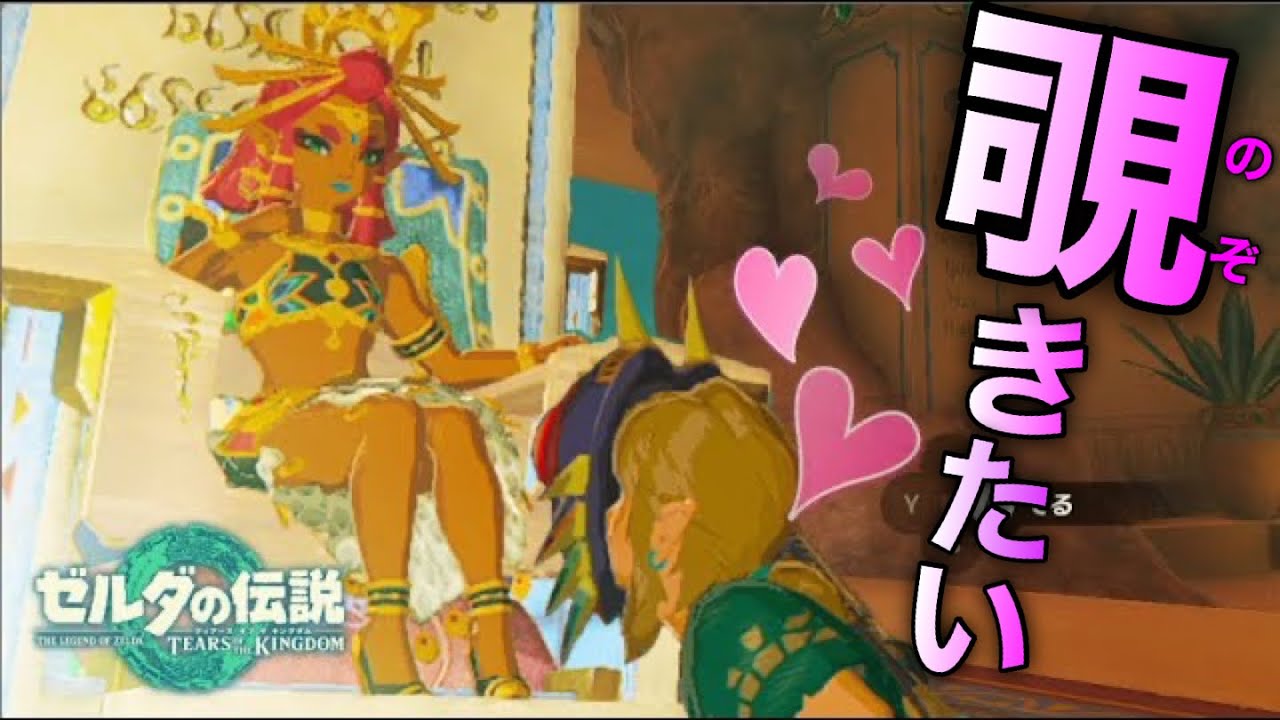 床抜けして、地下からルージュのパンツを覗く！【ティアキン実験