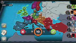 Risk Grandmaster plays Exponential Per Player on the Europe Not Advanced Map