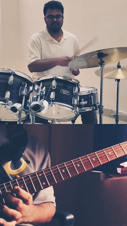 tere liye drum cover with electric guitar#drums #drumcover #tere liye #atifaslam #shreyaghoshal#song