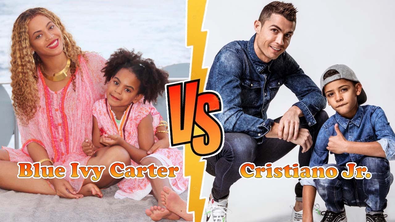 Cristiano Ronaldo Jr. (CR7's Son) VS Blue Ivy Carter (Beyoncé's ...