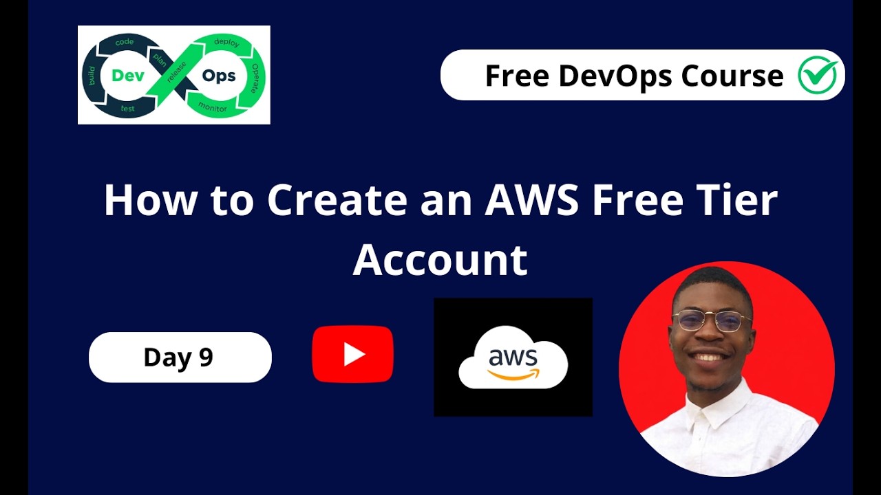 Day-9 | How to Create an AWS Free Tier Account (Step-by-Step) - YouTube