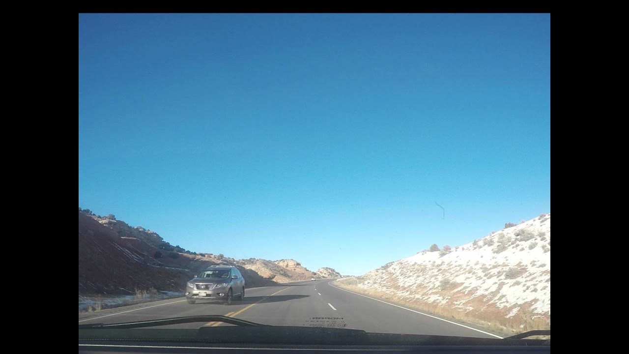 Roosevelt to Vernal, Utah Go Pro 4 Silver YouTube