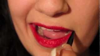Ruby Red Lips
