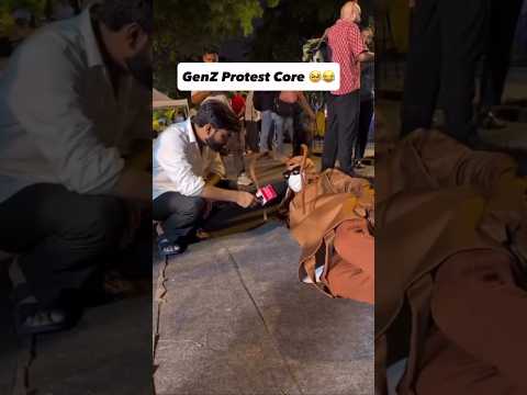 protest wale din #protest #genz #comedy #youtubeshorts #shorts #trending #viral