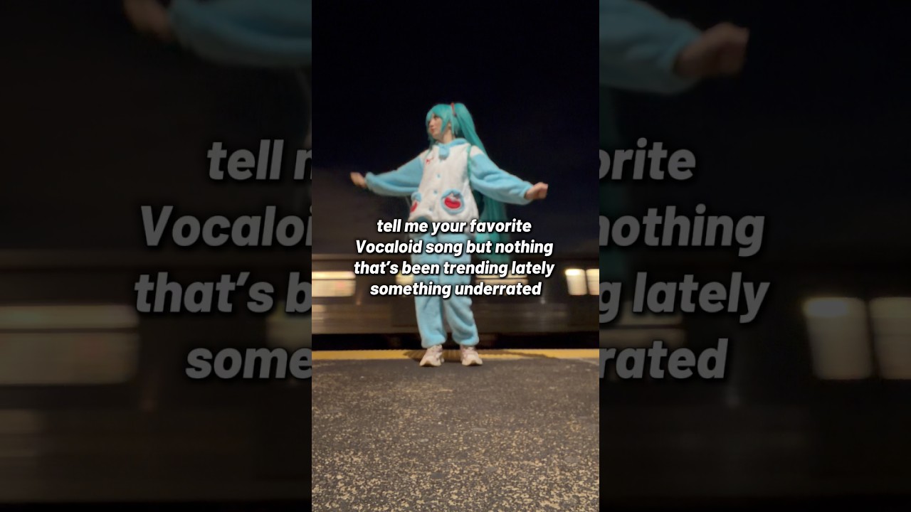 drop your favorite underrated Vocaloid song 👇 #hatsunemiku #hatsunemikucosplay #vocaloid #miku