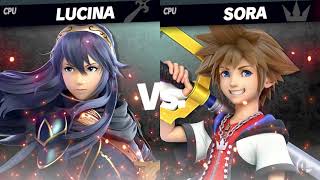 Super Smash Bros. Ultimate - Battle #1607 Lucina VS Sora