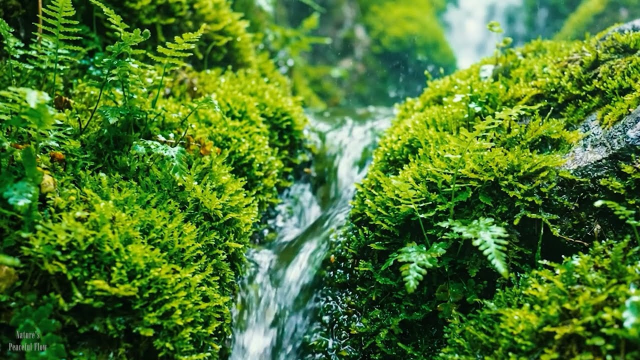 Peaceful Waterfall Journey | 3 Hours Calming Sounds for Sleep