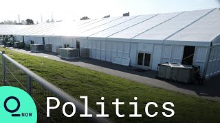 NYC Opens First Emergency Tent Shelters for Migrants