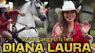 Diana Laura en Sociedad Ecuestre en Tu Tierra, con Estefanía Zúñiga