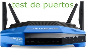 saber si estan los puertos de cualquier router abiertos---test puertos---
