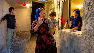 **💡 Maryam's dream house lit up for the first time | Installing tiles, electricity and windows**