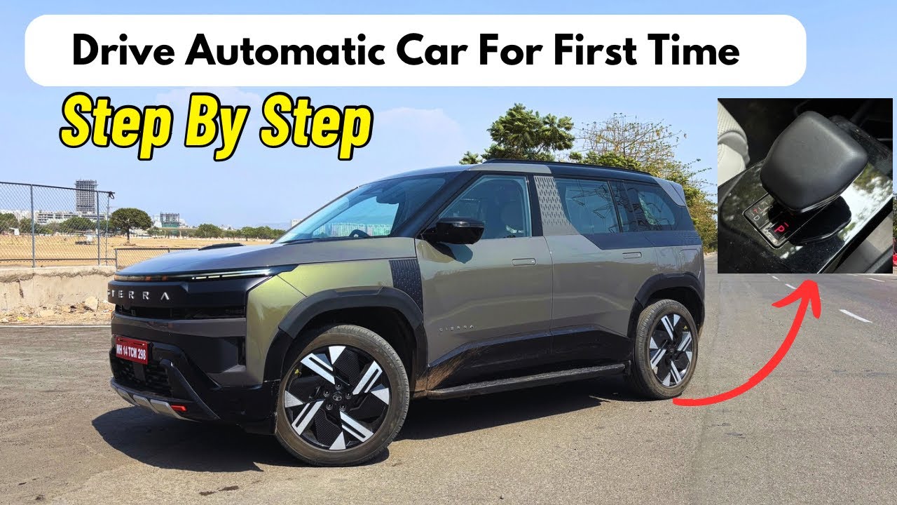 How To Drive Automatic Car For First Time ! New Driver’s | Simple Step ...
