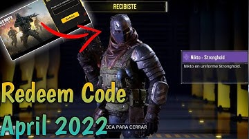 Cod Mobile Redeem Code 2022 | New Redeem Code Codm | Today Redeem Code Codm | Garena Codm Redeem Cod