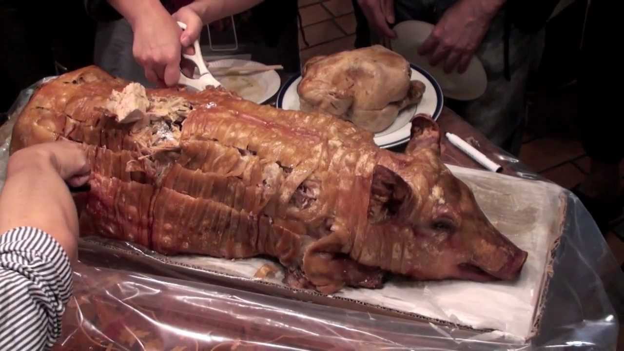 豚丸3 豚の丸焼きを食べようの会3rd Let S Have A Roasted Pig Feast Youtube