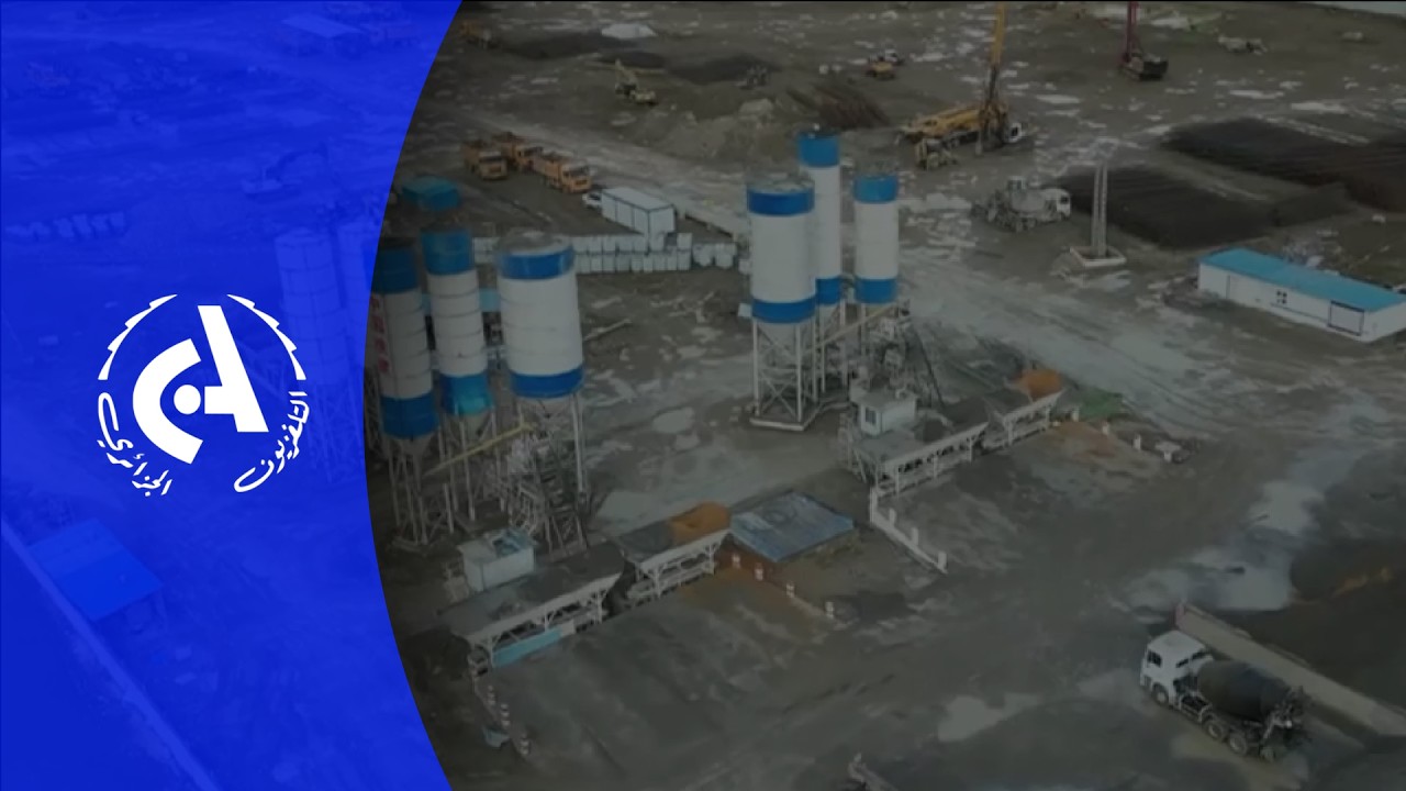 Relizane: Les travaux de réalisation d'un méga Silo de stockage avancent à un rythme soutenu