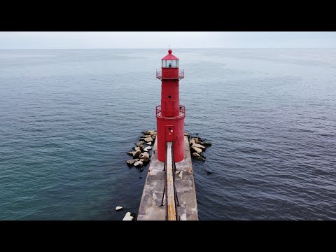 Crescent Beach | Algoma, WI | Travel Vlog #3